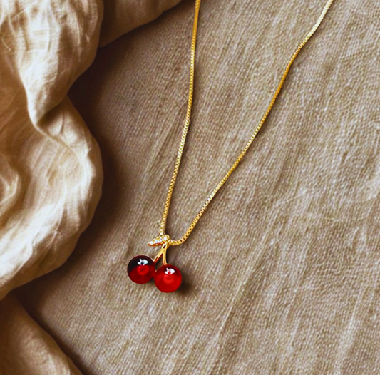 Cherry Pendent Necklace