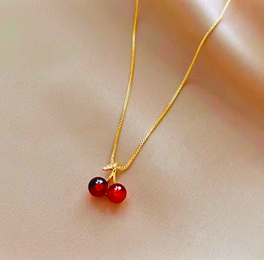Cherry Pendent Necklace